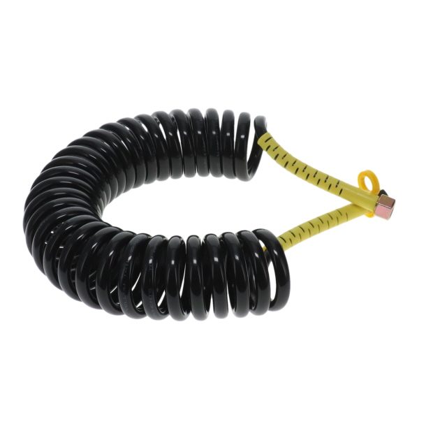 TUV Air Coil - 4m - Black with Yellow Tail 2x M18F Ends photo 4