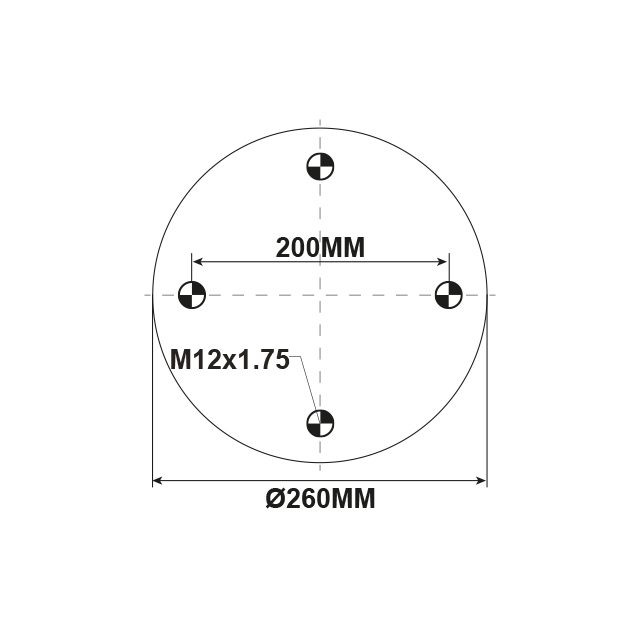 AIR SPRING ASSEMBLY (ASK007) PLASTIC PISTON GRANNING photo 3