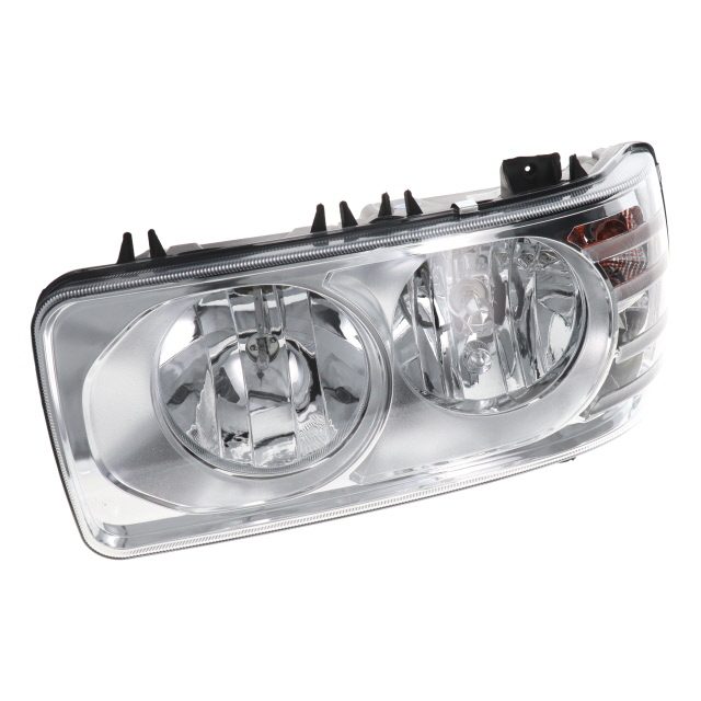 Headlamp LH With LED DRL Manual Load Levelling suits DAF LF