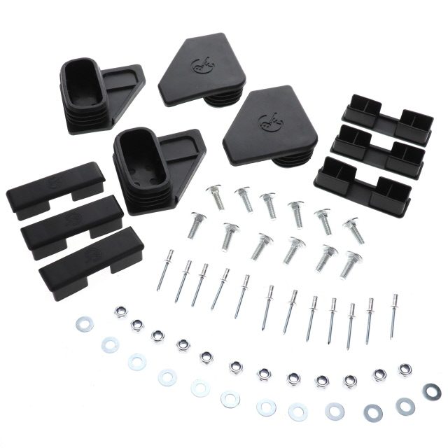 TRIPLE PEDESTRIAN END RAIL KIT photo 2