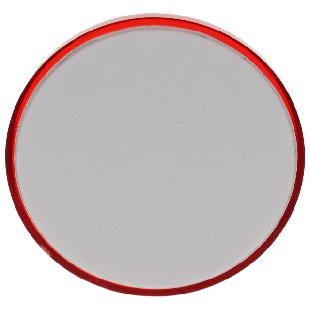 Round Red Reflector 60mm Self Adhesive photo 2