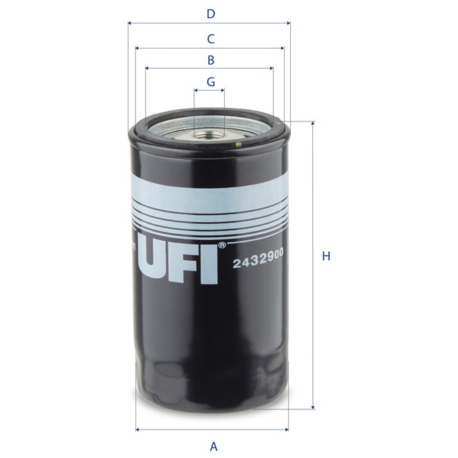 UFI FUEL FILTER 24 329 00 photo 2