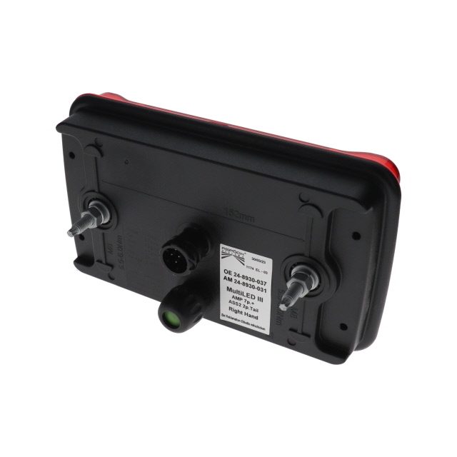 Aspoeck Multiled III Rear Light RH 7 Pin Amp + 2 X 2 Pin Ass2 photo 2