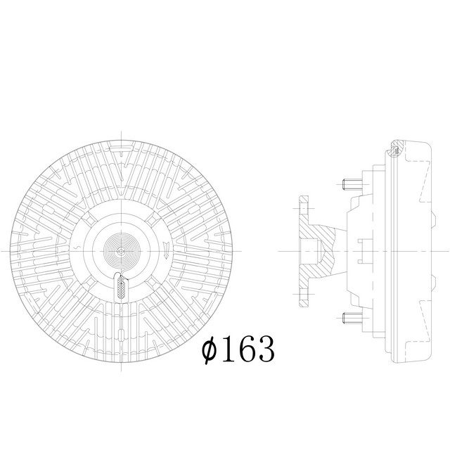 VISCOUS CLUTCH HUB UNIT photo 2