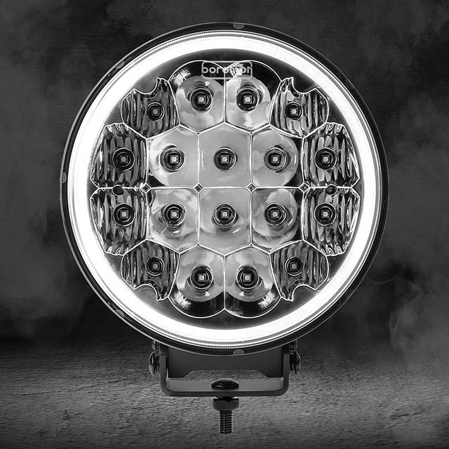 BOREMAN NOVA FULL LED DUAL POSITION LIGHT AMBER & CLEAR