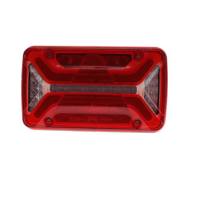 Aspoeck Multiled III Rear Light LH 7 Pin Ass2 + 2 X 2 Pin Ass2