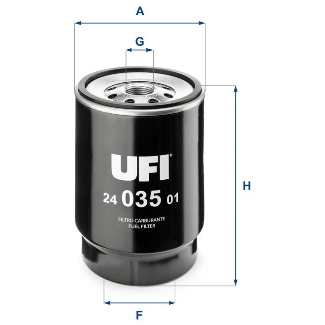 UFI FUEL FILTER 24 035 01 photo 2