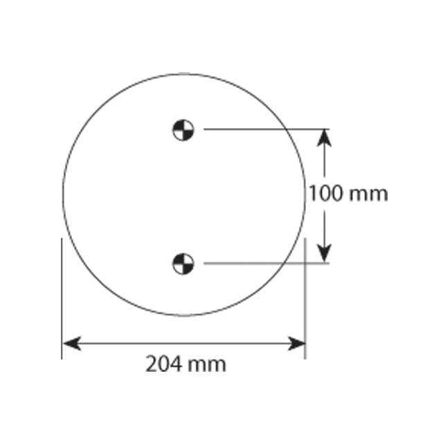 AIR SPRING ASSEMBLY (ASK005) 10" TOP PLATE photo 4
