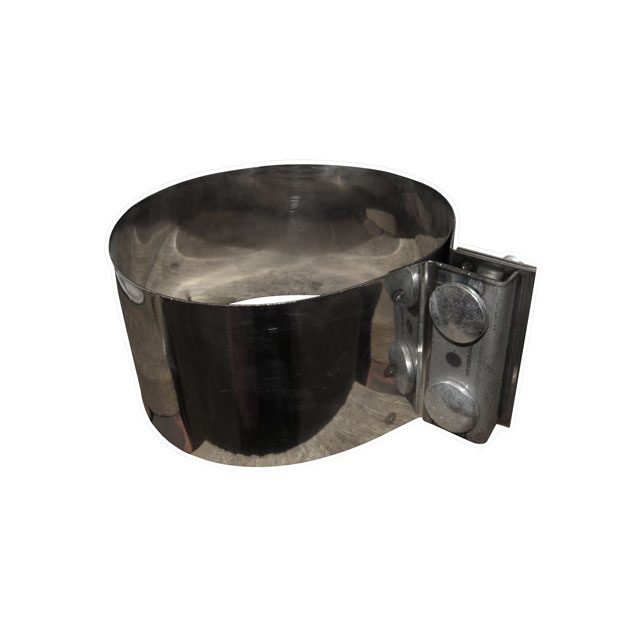 STANDARD FLAT CLAMP S/S FLEX OD 5" PIPE OD 5"