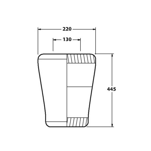 AIR SPRING DIAPHRAGM ONLY