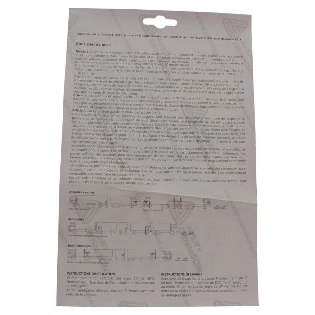 Blind Spot Sign 'Angles Morts' photo 2