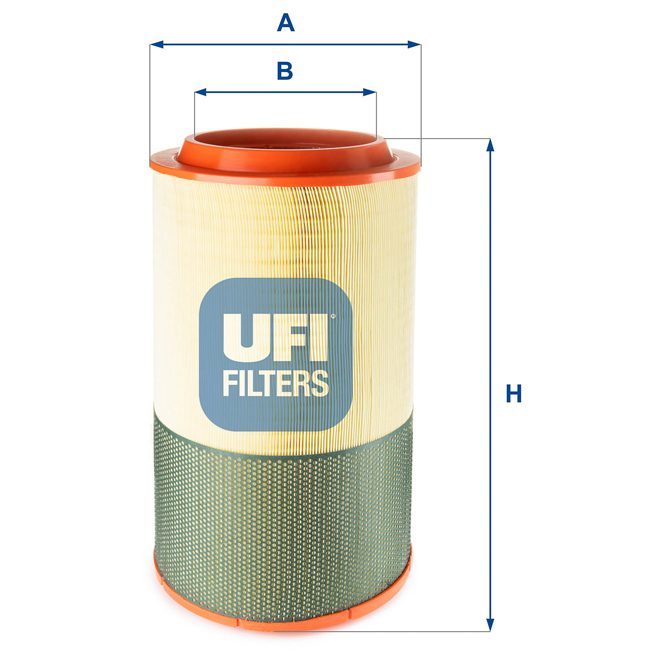 UFI AIR FILTER 27 A21 00 photo 2