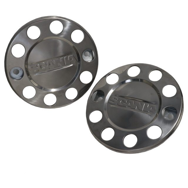 STAINLESS STEEL WHEEL TRIM 22.5IN SOLID TYPE SCANIA