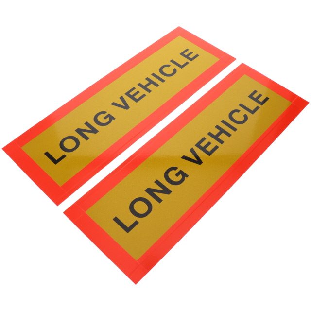 Long Vehicle Horizontal Irish Marker Board (PAIR)