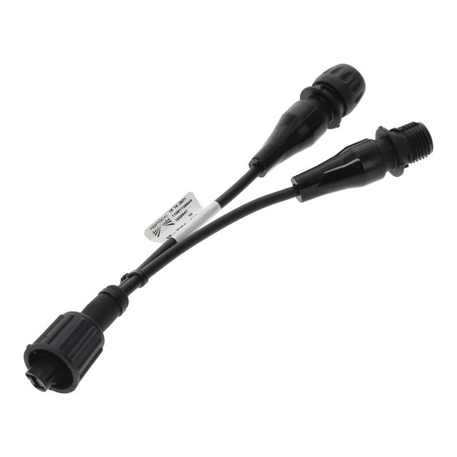 Y-Cable Adaptor 150mm 2 Core ASS1 Female to 2 x ASS2 Male