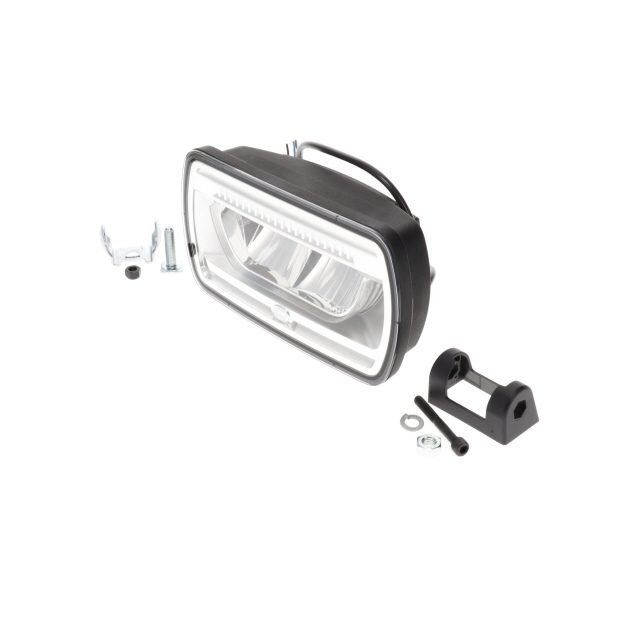 Hella Jumbo LED High Beam Spotlamp - 12/24V - Caterpillar photo 2
