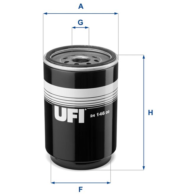 UFI FUEL FILTER 24 146 00 photo 2