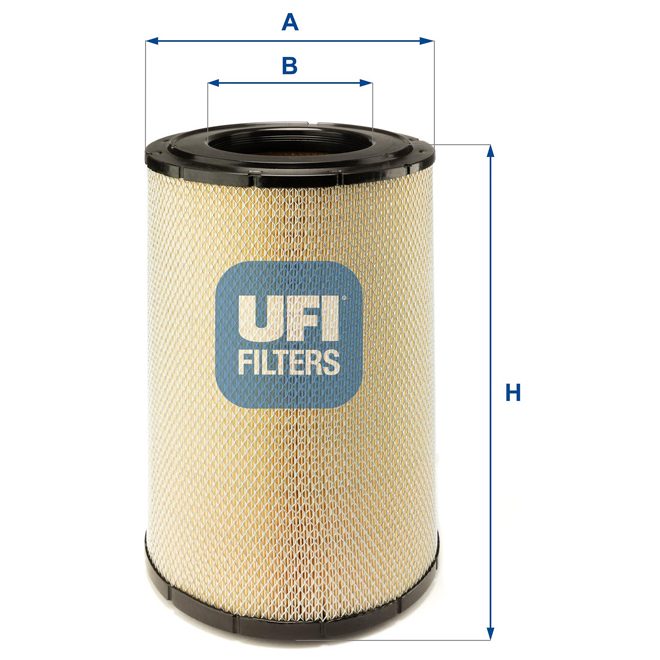 UFI AIR FILTER 27 286 00 photo 2
