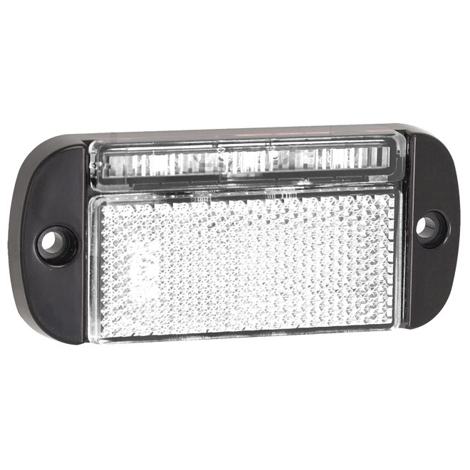 Low-Profile Front Marker - Black Housing