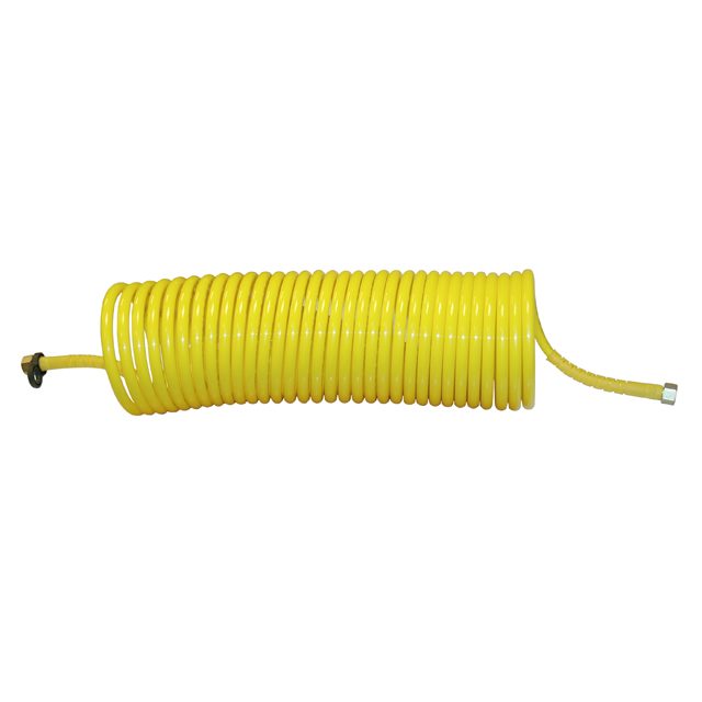 AIR COIL 9M WL YELLOW WITH YELLOW TAIL 2XM18F FITTINGS