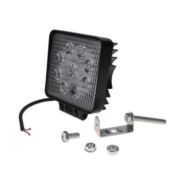 Square 9 Led Worklamp 9-30V