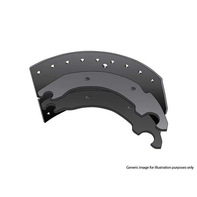 BRAKE SHOE 420X180 5MM FRUEHAUF