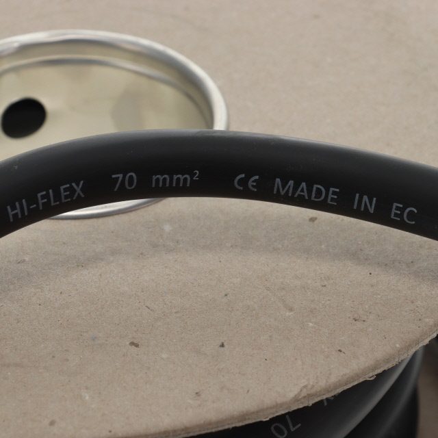 Extra Flexible Black 10m Battery Cable 70mm photo 3
