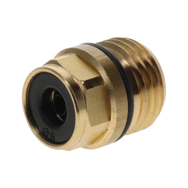 M16 MALE STUD 6X1 TUBE (CAMOZZI)
