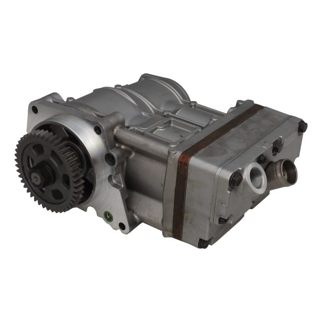 Air Compressor With 115mm Spoked Gear Cog -  To Suit Mercedes