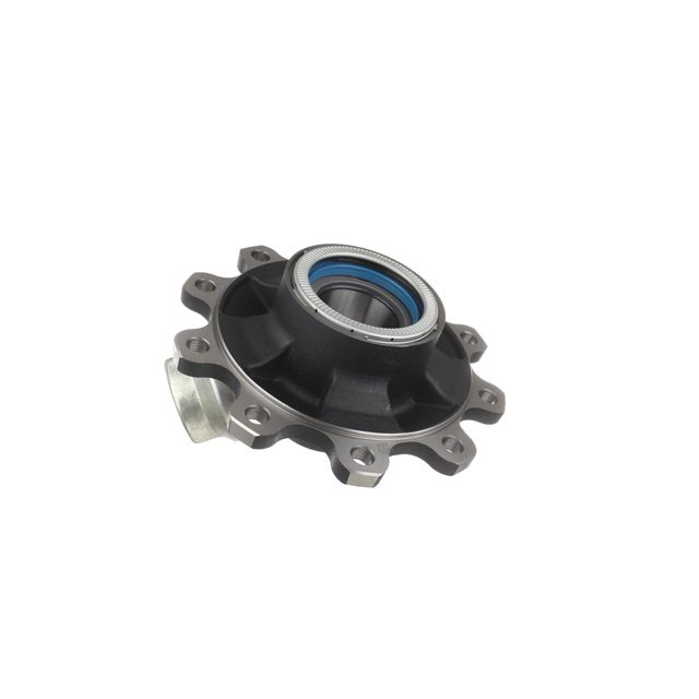 Complete Wheel Hub With Bearings, Seal, Exciter Ring & Hub Cap - To Suit BPW photo 2
