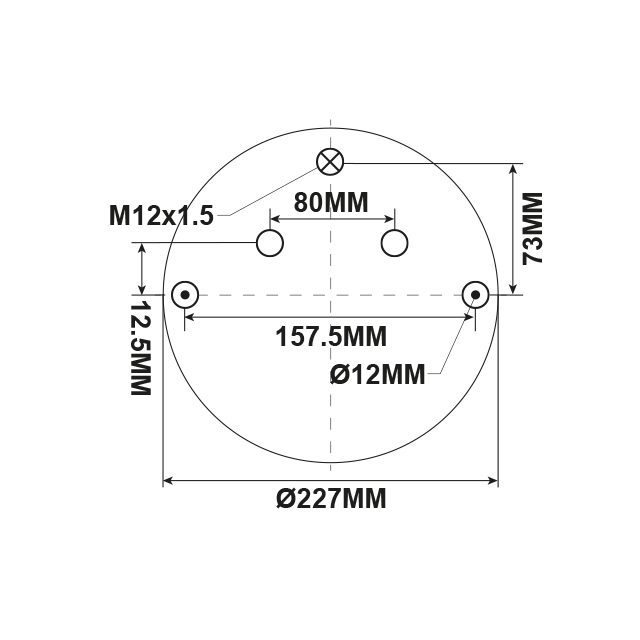 AIR SPRING (ASK231) STEEL PISTON SCANIA photo 2