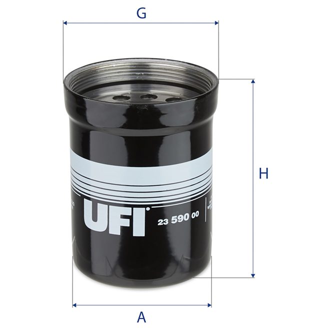 UFI OIL FILTER 23 590 00 photo 2