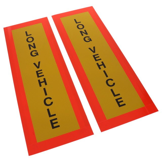Long Vehicle Vertical Irish Marker Board (PAIR)