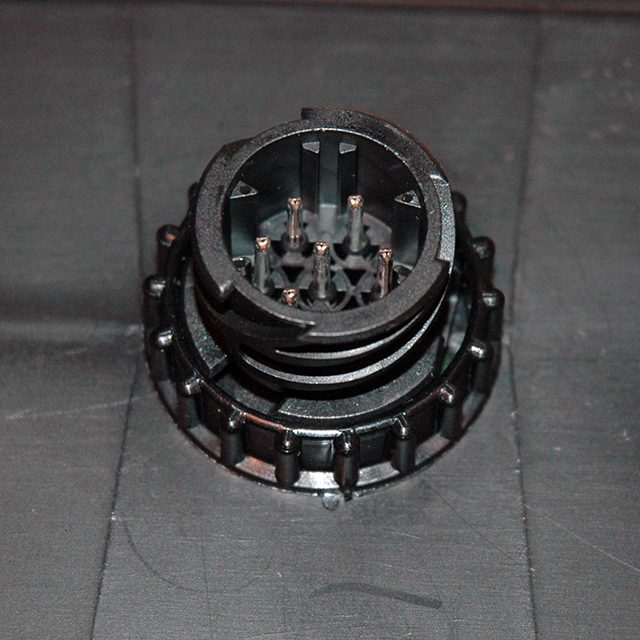TEAR DROP LH C/W REG LAMP (DIN SOCKET) OVAL REVERSE photo 2