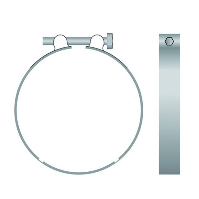 UNIVERSAL EXHAUST CLAMP
