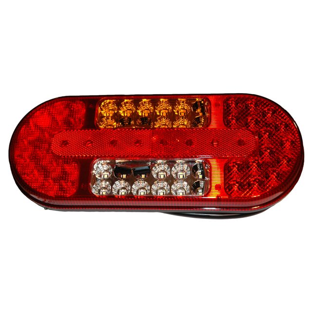 REAR LAMP RH 10-30V LED STOP TAIL DI FOG REVERSE
