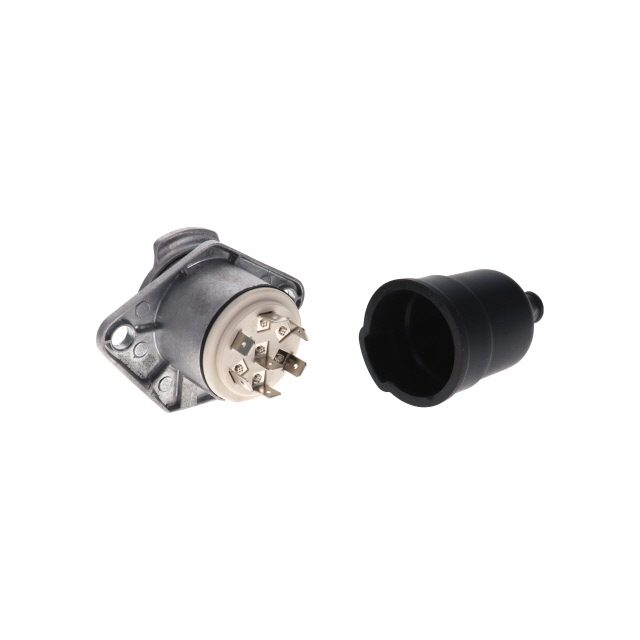 24V S Aluminium Socket - Spade Terminal photo 2