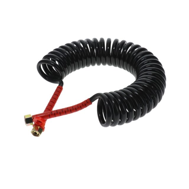 TUV Air Coil - 4m - Black with Red Tail 2x M18F Ends photo 2