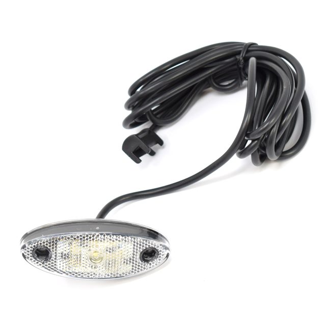 CLEAR LED MARKER LAMP 12-24V photo 3