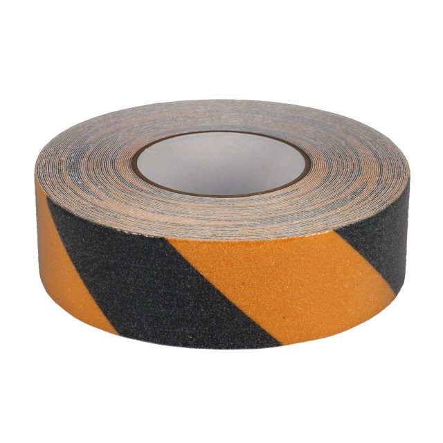 50mm Anti-Slip Tape Black/Yellow photo 3