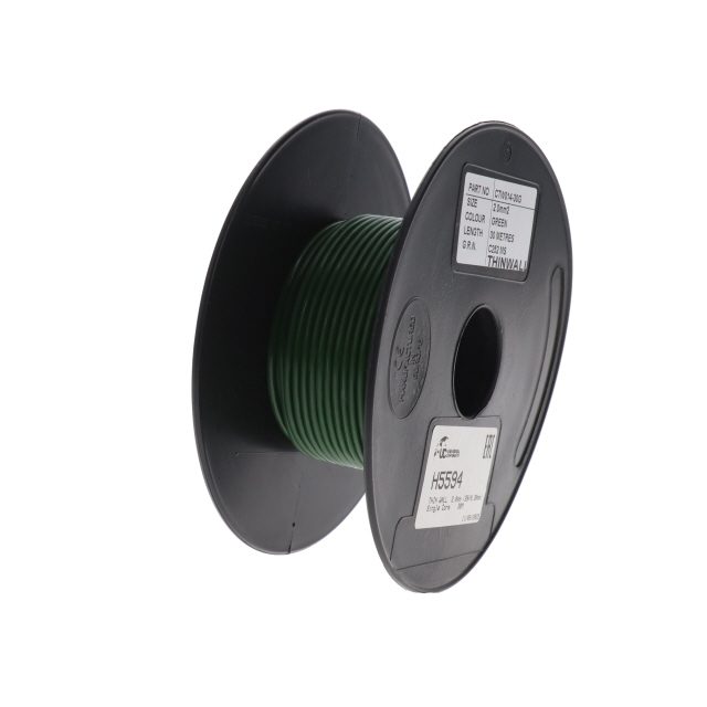 THIN WALL 2.5mm (35/0.30mm) GREEN Single Core 50M