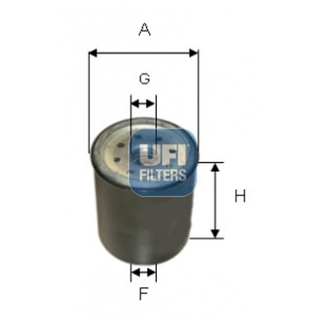 UFI FUEL FILTER 24 158 00
