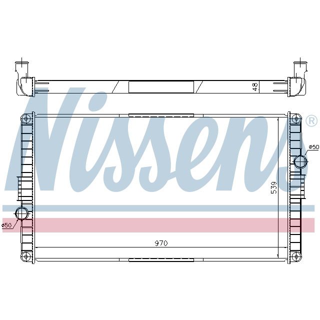 NISSENS RADIATOR TO SUIT VOLVO