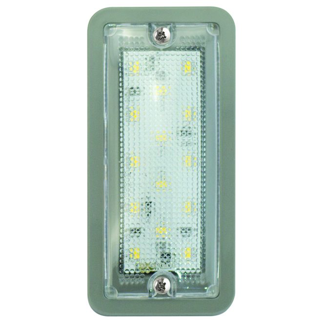 Rectangular Interior Lamp - Grey