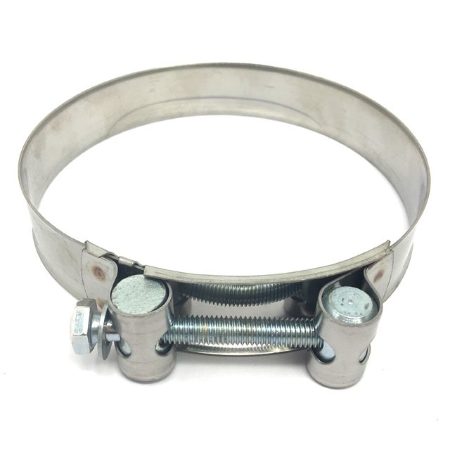 EXHAUST CLAMP S/S 121MM - 133MM photo 2