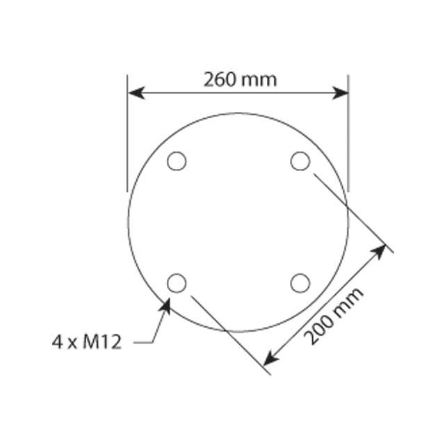 AIR SPRING ASSEMBLY (ASK008) - STEEL PISTON SAF photo 4