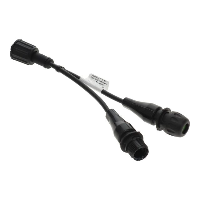 Y-Cable Adaptor 150mm 2 Core ASS1 Female to 2 x ASS2 Male photo 2