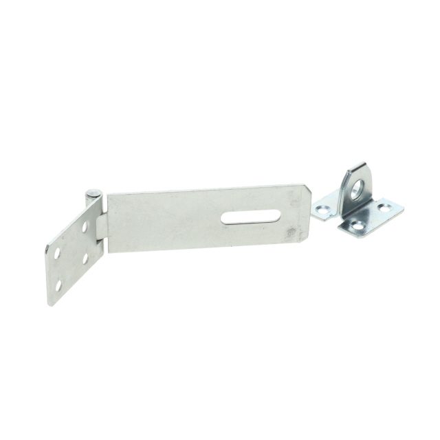 Door Retainer Hasp and Staples 115mm Zinc Plated photo 3