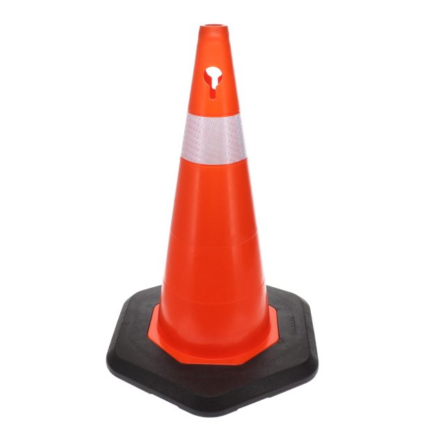 700MM ECOLIGHT TRAFFIC CONE - SINGLE BAND - HEAVY BASE photo 4