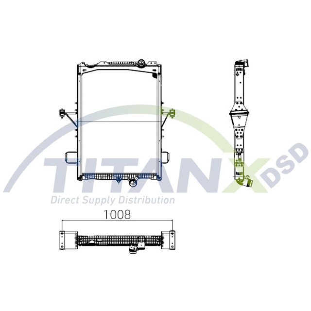 TITANX RADIATOR VOLVO